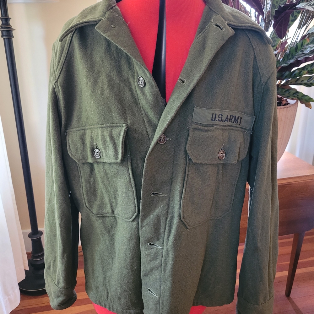 U.S. Army Green Military Field Jacket